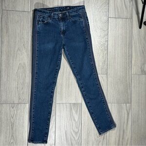 AG ADRIANO GOLDSCHMIED The PRIMA ANKLE PINTUCKED Cigarette Ankle Jeans 26